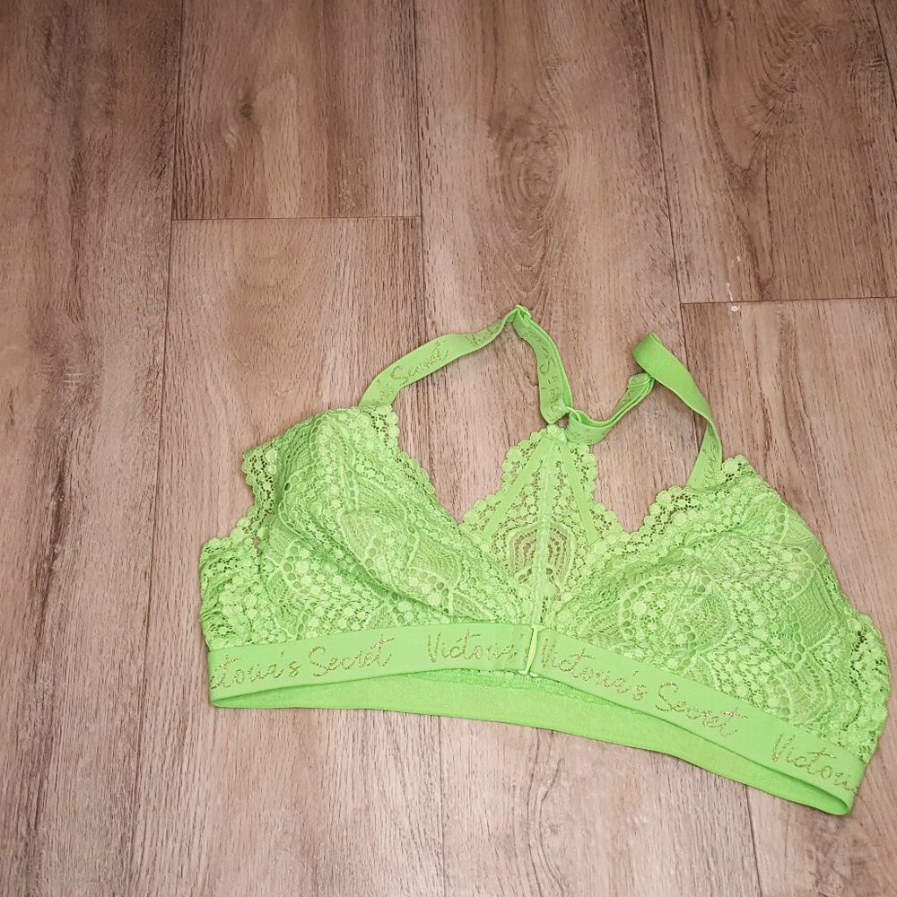 Bright Green Wireless Bra